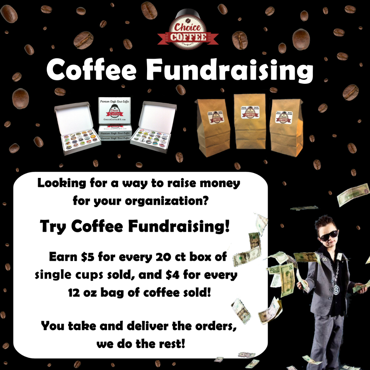 The Best Coffee Fundraiser Also Offering Tea Favorites